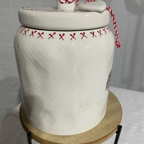 Red Truck Cannister by North Pole Bed and Breakfast Christmas - Picture 2 of 3